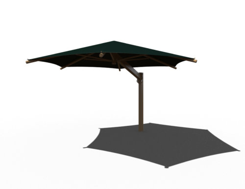 Superior Shade Cantilever Hexagon Waterproof Umbrella