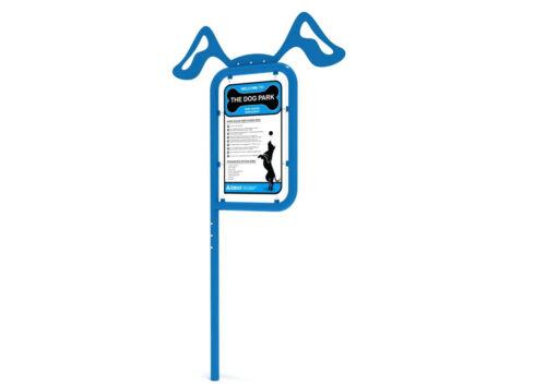 Playground Equipment Dog Park Sign