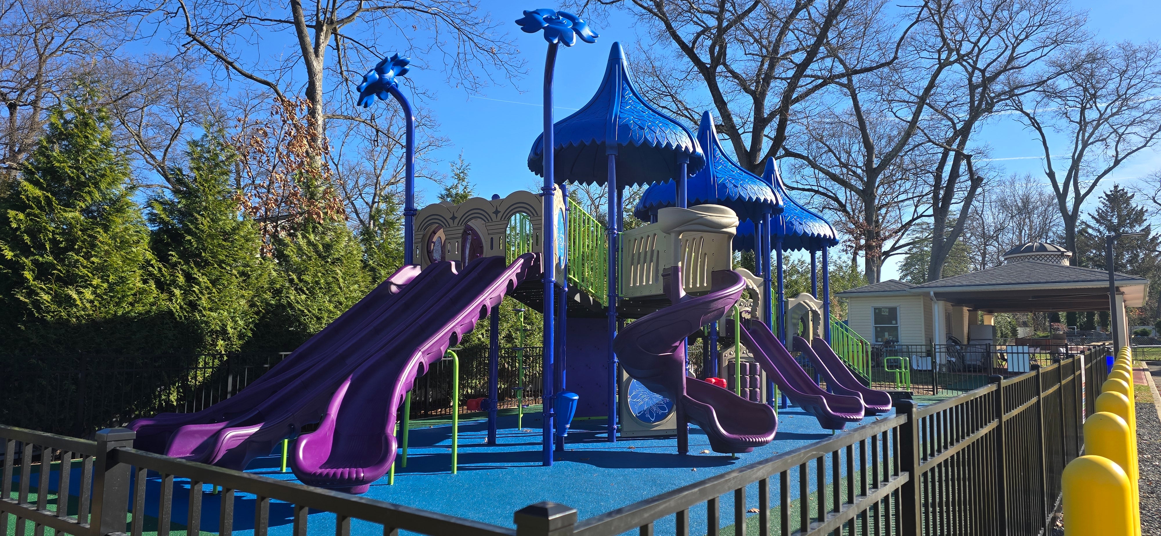 Commercial playground at El Zahra, Midland Park NJ