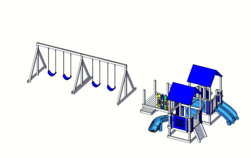 King Swings Commercial Playgrounds Small Package 5