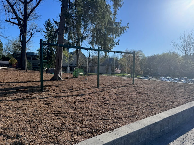Commercial playground at West Side Presbyterian Church, Ridgewood NJ