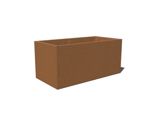 Grounds For Play 4' Cedar Raised Planter Box