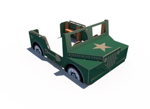 Grounds For Play Off-Road Military Vehicle