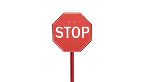 Grounds For Play Stop Sign