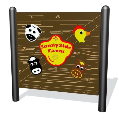 Freestanding Imaginative Sunnyside Farm Play Panel