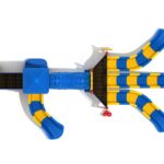 Playground Equipment Casa Grande play structure in Primary colors, top-down view