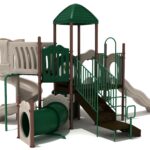 Playground Equipment Hanauma Bay play structure in Neutral colors, angle view 1