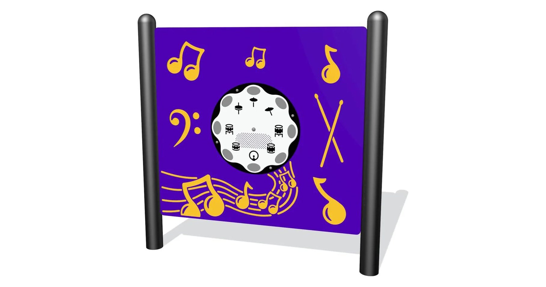 Sports Play freestanding drums play panel