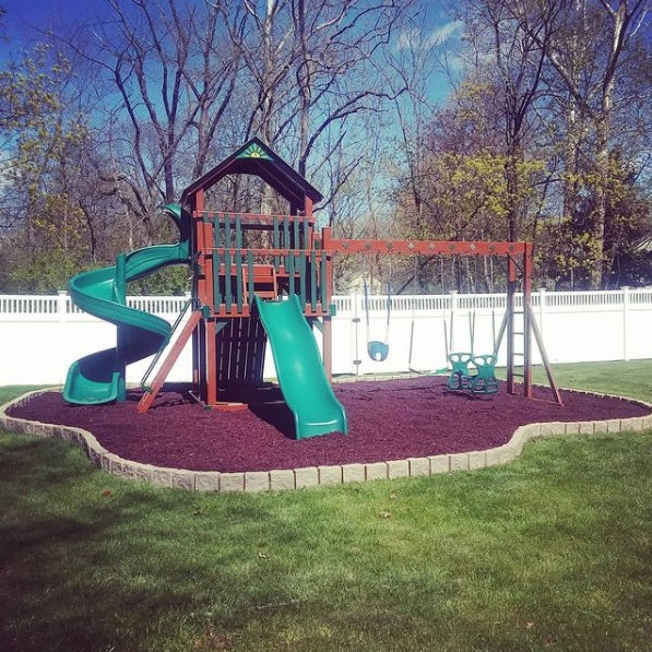 King Swings Custom Swingset by NJ Swingsets